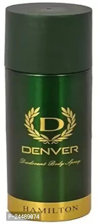 Denver Hamilton Deo 165ml  Caliber Eau De Parfum 100ml@ (Pack of 2)-thumb3