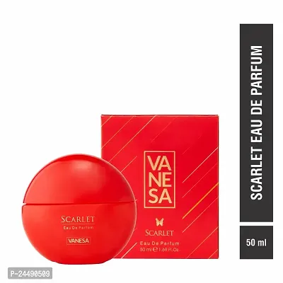 VANESA Scarlet Perfume - 50ML | Long Lasting Eau De Parfum for Women-thumb2