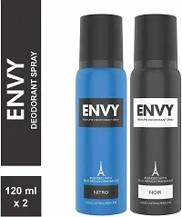 ENVY Nitro  Noir Deo Combo Body Deodorant Spray - For Men (240 ml, Pack of 2)-thumb1