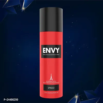 Envy Speed Deodorant - 120ML| Long Lasting Deo Fragrance For Men-thumb3