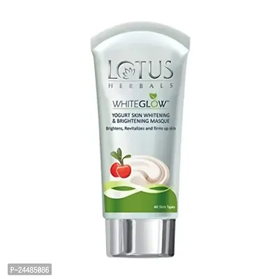 Lotus Herbals White Glow Yogurt Skin Whitening and Brightening Masque, 80g-thumb3