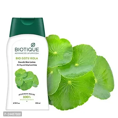 Biotique Gotu Kola Smooth Skin Lotion, 200 ml-thumb4