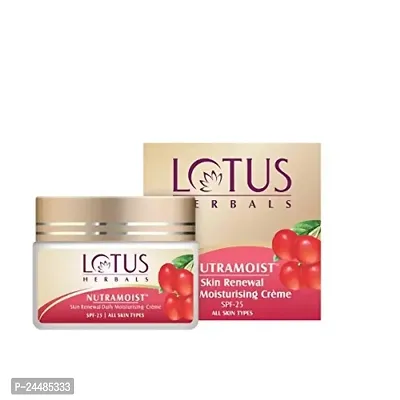 Lotus Herbals SPF 25 Nutramoist Skin Renewal Daily Moisturising Cream (50g)-thumb5