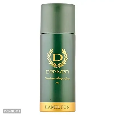 Denver Hamilton Deodorant Body Spray 180ml Pack of 4