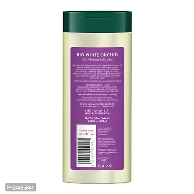 Biotique White Orchid Brightening Body Lotion For Extra Brightening  Radiance (180ml, Normal Skin)-thumb2