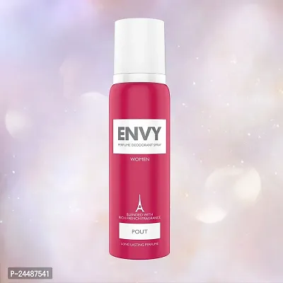 ENVY Pout Deodorant - 120ML | Long Lasting Deo Perfume Spray For Women-thumb3