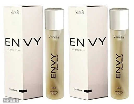 ENVY Natural Spray For Women Perfume - 60ML Each (Pack of 2) | Long Lasting Eau Da Parfum-thumb2