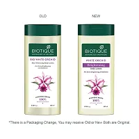 Biotique White Orchid Brightening Body Lotion For Extra Brightening  Radiance (180ml, Normal Skin)-thumb2