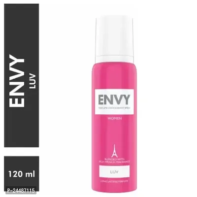 ENVY Luv Deo For Women - 120ML | Long Lasting Deodorant Perfume Body Spray for Women-thumb2