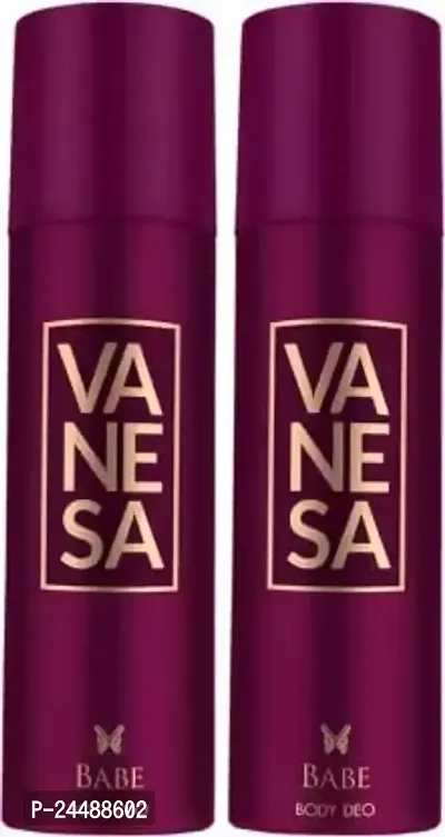 VANESA Babe Deodorant - 150ML Each (Pack of 2) | Luxury Combo Deodorant Spray Set For Women-thumb0