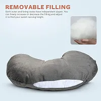 New Born Portable Breast Feeding Pillow | Infant Support for Baby and Mom Breastfeeding Pillow Baby Feeding Pillow-thumb4