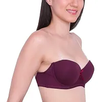 Stylish Fancy Polycotton Solid Padded Bras For Women-thumb2