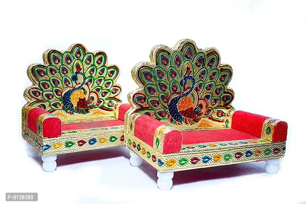 Crafts Singhasan for God Idols Beautiful Singhasan for Laddu Gopal