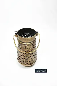 Crafts Wrought Iron Handi Diya Lantern Candle Holder for Birthday-thumb3