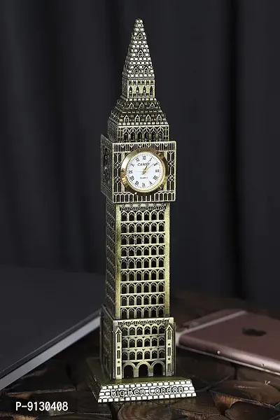 Crafts Big Ben Clock Tower of London with Clock Souvenir Collectible Item Ideal for Home Deacute;cor