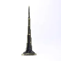 Diamond Sea Big Size Burj Khalifa UAE Souvenir Decorative Showpiece - (10 inch) 25 cm (Brass, Copper)-thumb2