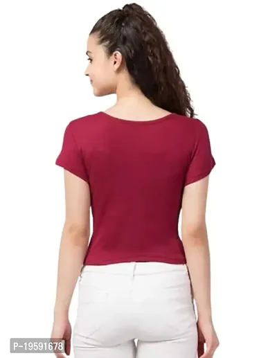 Kapsh Women's Premium top's (X-Small, Maroon)-thumb3