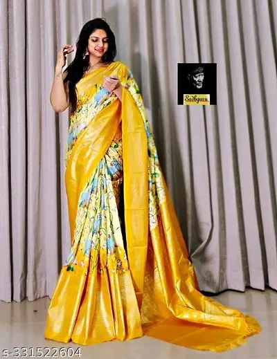 Classic Chiffon Saree with Blouse piece