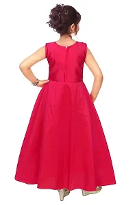 4 YOU DRESSES Girl's Gown (PRINCESS 2022_Deep Pink)-thumb2