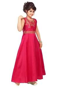 4 YOU DRESSES Girl's Gown (PRINCESS 2022_Deep Pink)-thumb3