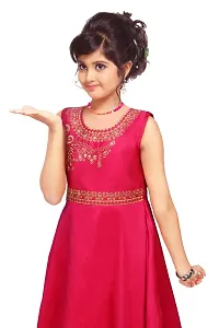 4 YOU DRESSES Girl's Gown (PRINCESS 2022_Deep Pink)-thumb4