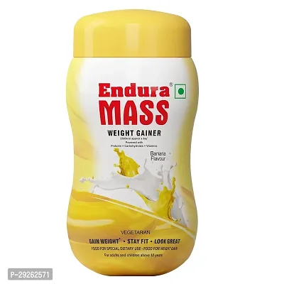 Endura Mass-Weight Gainer banana Flavours 500gm