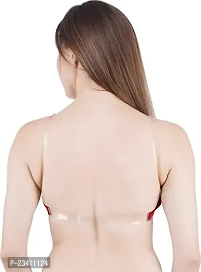 Norvia Multicolor Backless Transparent Bra for Party/Wedding/Everyday use-thumb3