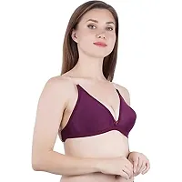Norvia Multicolor Backless Transparent Bra for Party/Wedding/Everyday use Violet-thumb4