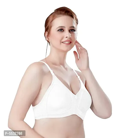 Buy Women's Cotton Sports Bra with Full Coverage Plus Size Non