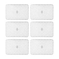 Aashu Anti Slip Refrigerator mats (White,Pink,Blue,Green-12x17inch)-Set of 3-thumb3