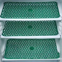 Aashu Anti Slip Refrigerator mats (White,Pink,Blue,Green-12x17inch)-Set of 3-thumb1