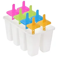 AASHU® Ice Candy,Kulfi Maker Moulds Set of 8 Pcs -Pack of 1-thumb1