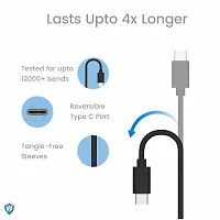 Wardwiz USB C to HDMI Cable(WW-C-HD-10) 3 FT 4K@60Hz, Type C to HDMI Cable, Thunderbolt 3 Cable, Great for Home and Office use-thumb2