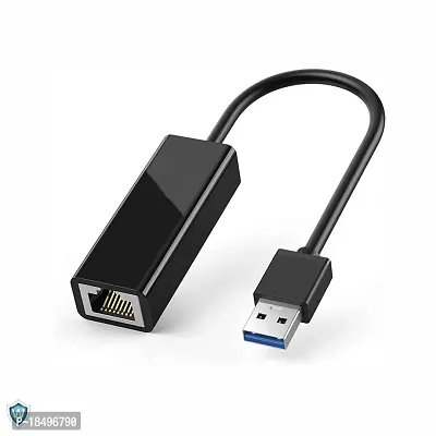 Wardwiz USB Ethernet Adapter(WW-USB-LAN-01 )USB 3.0 A to 10/100/1000 Gigabit Wired LAN Network Converter Compatible with Windows, MacBook, macOS, Mac Pro Mini, Surface Pro, Laptop, PC, and Other USB D