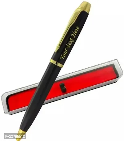 Kk Crosi Name Written Pen For Gift Black Body Color Ball Pen-thumb0