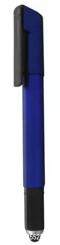 Kk Crosi 3 In 1 Plastic Thick Body Blue Multi-Function Pen