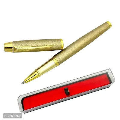 KK CROSI Golden Color Body Roller Ball Pen for Gifting