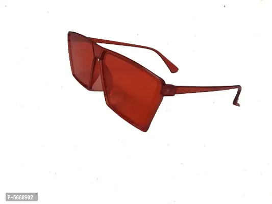 Stylish Red Sunglasses (Unisex)-thumb0
