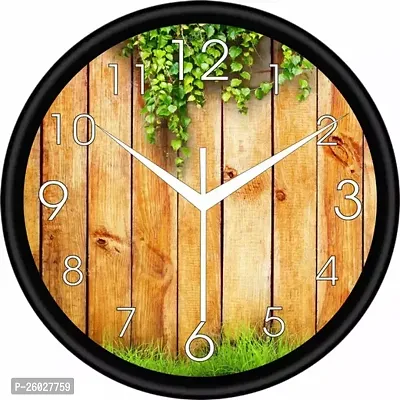 Designer Black Round Wall Clock For Home