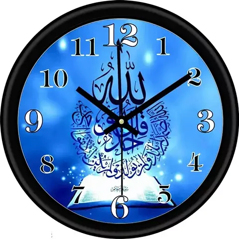 CIRCADIAN Plastic Allah Design Wall Clock (Size: 10*10 in)