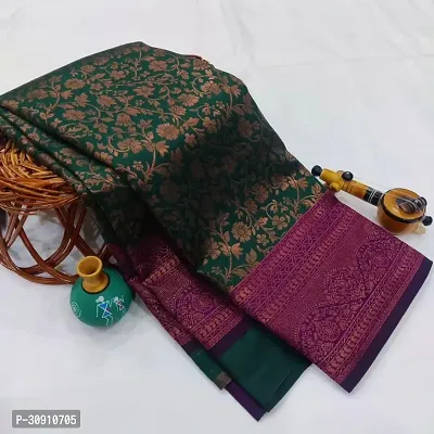 Trendy Art Silk Jacquard Silk Sarees With Blouse Piece