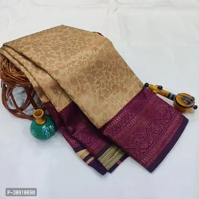 Trendy Art Silk Jacquard Silk Sarees With Blouse Piece-thumb0