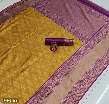 Trendy Art Silk Jacquard Silk Sarees With Blouse Piece