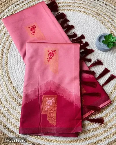 Trendy Art Silk Jacquard Silk Sarees With Blouse Piece