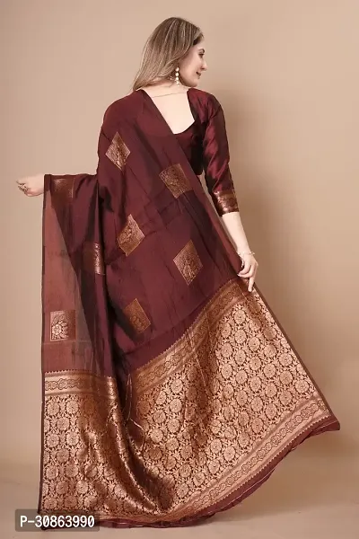 Trendy Art Silk Jacquard Silk Sarees With Blouse Piece