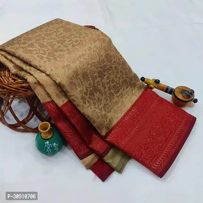 Trendy Art Silk Jacquard Silk Sarees With Blouse Piece