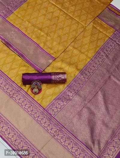 Trendy Art Silk Jacquard Silk Sarees With Blouse Piece