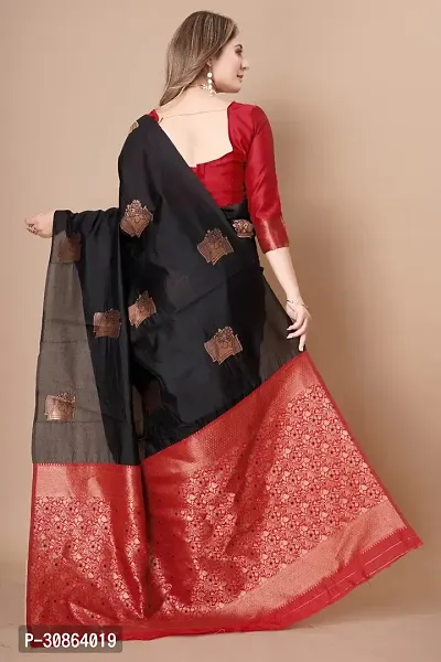 Trendy Art Silk Jacquard Silk Sarees With Blouse Piece-thumb0