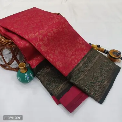 Trendy Art Silk Jacquard Silk Sarees With Blouse Piece