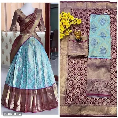 jacquard beautiful unstitched lehenga for womans